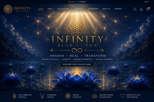Infinity Blue Lotus
